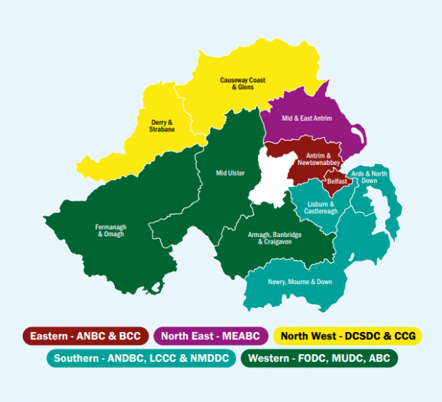 Invest NI Regional Office structure