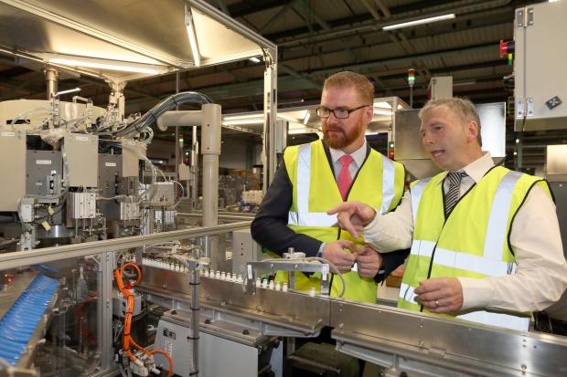 Hamilton praises Northern Ireland's manufacturing sector