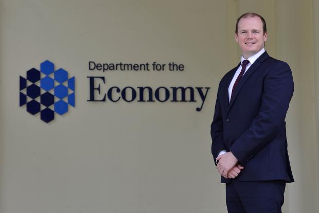 Economy Minister Gordon Lyons