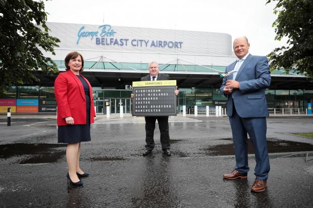Aer Lingus is to establish a base at George Best Belfast City Airport.