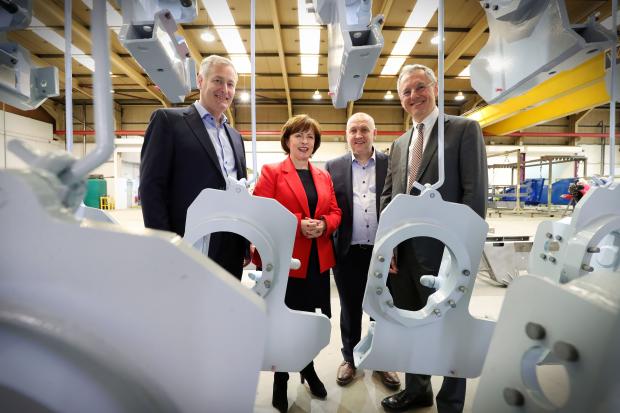 Dodds announces 155 jobs boost for Coleraine