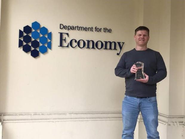 Higher Level Apprentice Award 2021 finalist - Barry Donnelly – Cundall - South West College