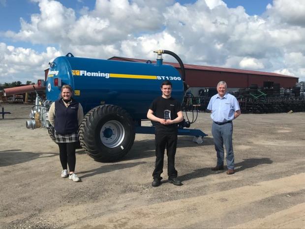 Apprentice Award 2021 - Declan McEleney - Fleming Agri-Products Ltd (Maggy McCartney / George Fleming) - North West Regional College
