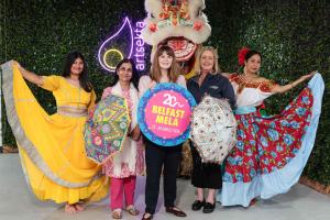 Economy Minister Dr Caoimhe Archibald has announced Tourism NI funding for the Belfast Mela as it celebrates its 20th anniversary.